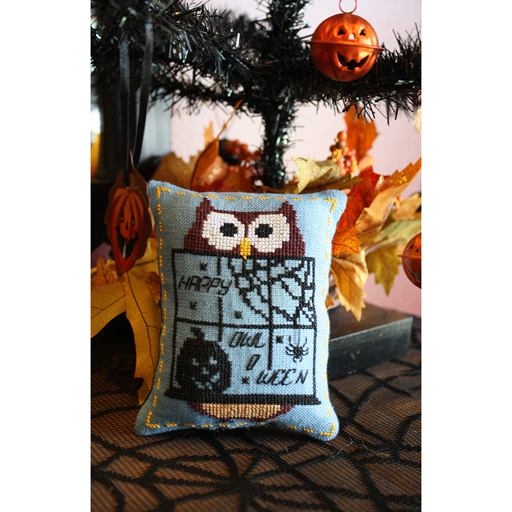 (image for) Upcoming Release: Happy Owl O Ween Cross Stitch Chart